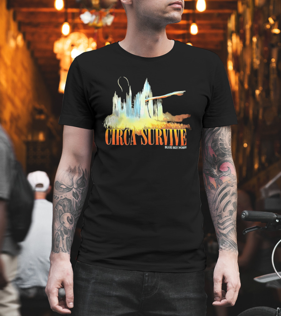 Circa Survive Blue Sky Noise Album T-Shirt