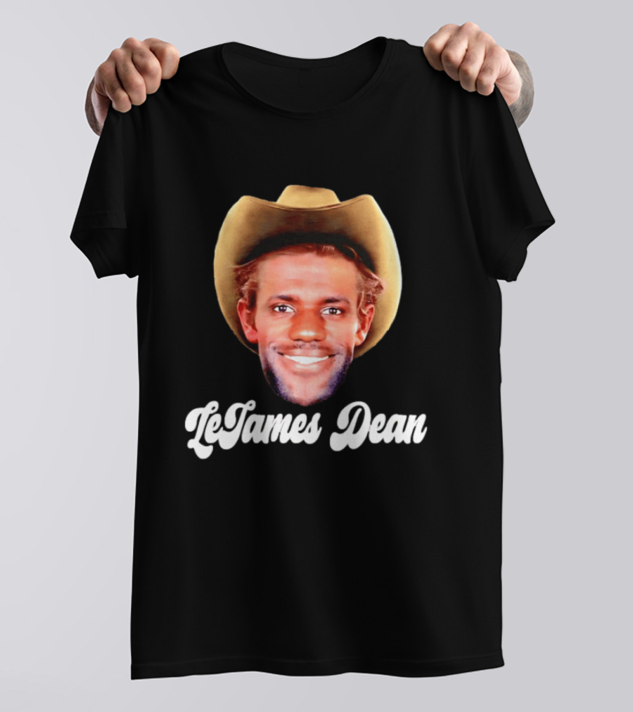 LeBron James LeJames Dean Cowboy Hat T-Shirt