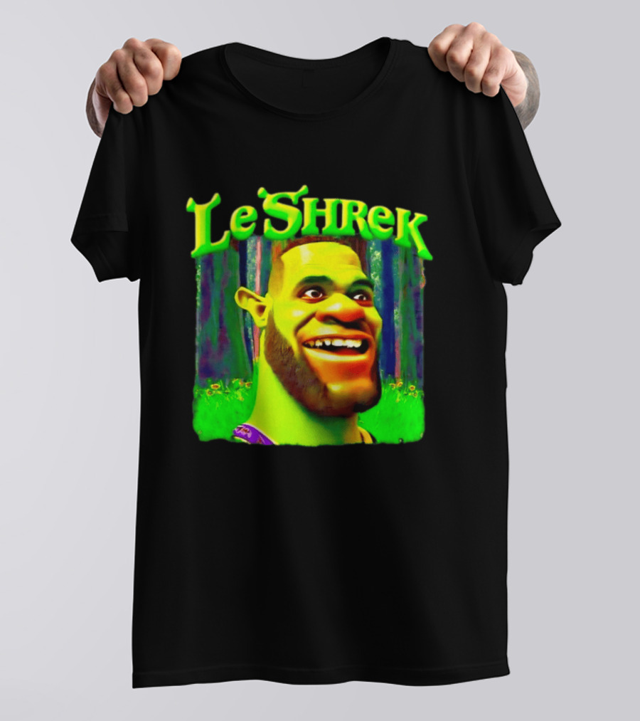 LeShrek LeBron James Philadelphia 76ers Basketball T-Shirt