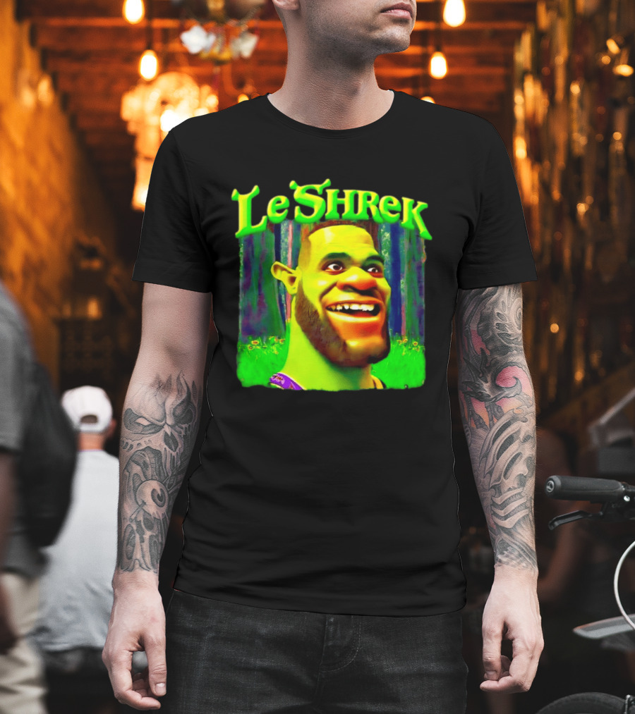 LeShrek LeBron James Philadelphia 76ers Basketball T-Shirt