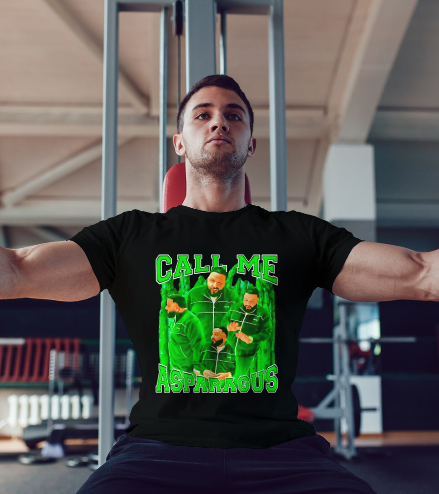 DJ Khaled Call Me Asparagus Music Producer Green Tracksuit T-Shirt