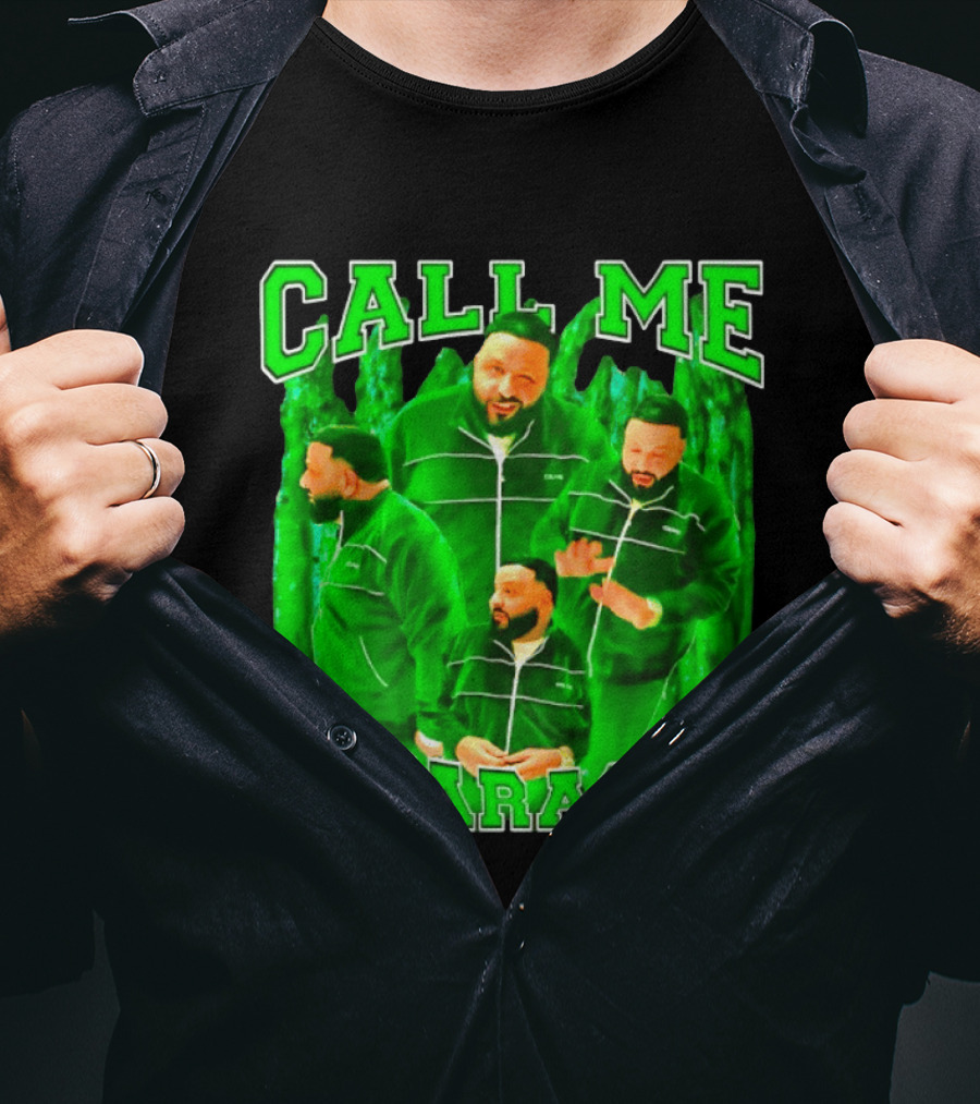 DJ Khaled Call Me Asparagus Music Producer Green Tracksuit T-Shirt