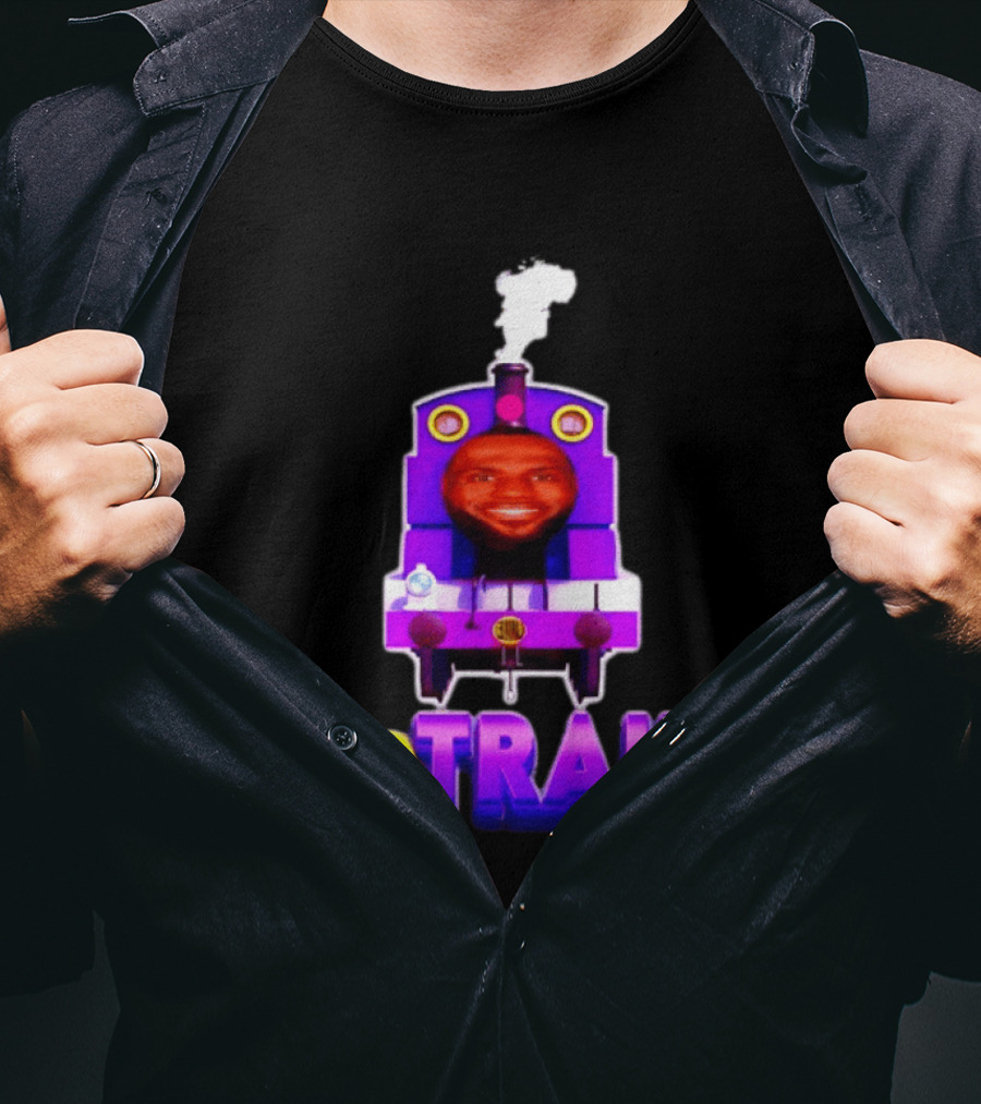 LeBron James LeTrain Meme With Philadelphia 76ers Concept T-Shirt