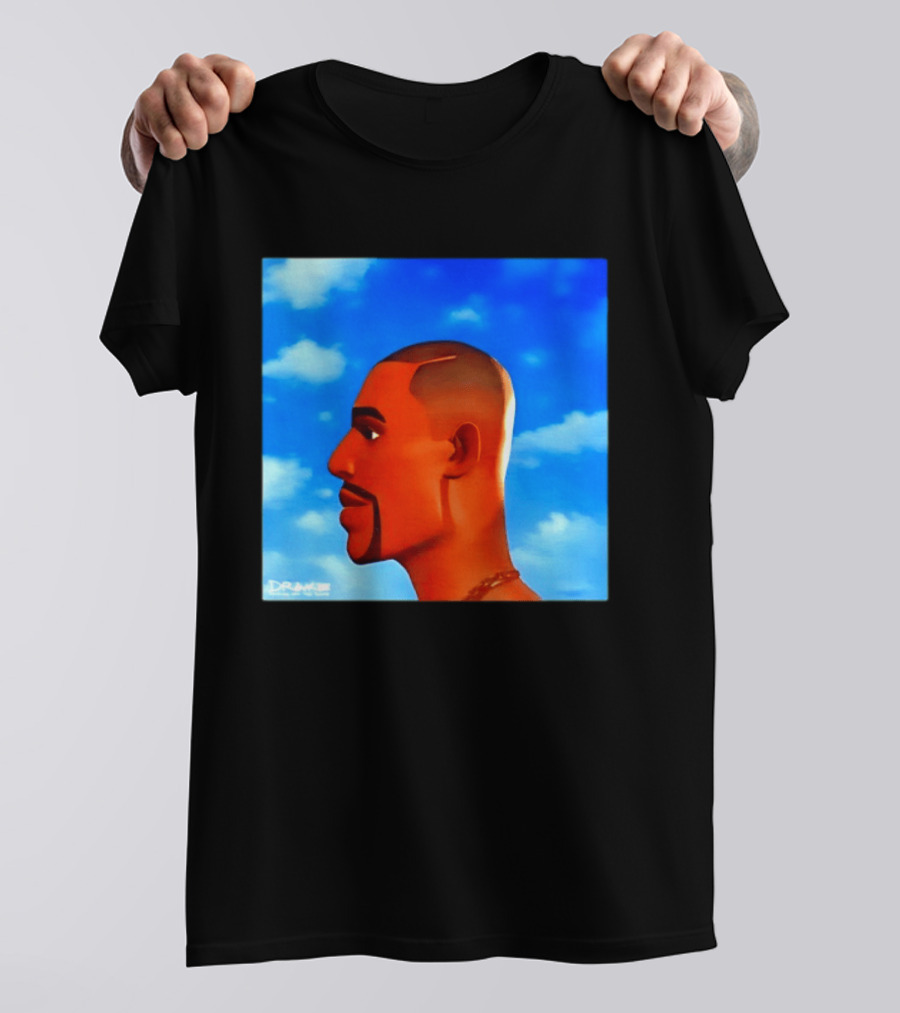 Drake For All The Dogs OVO Hip Hop Rap Album Sky Blue T-Shirt