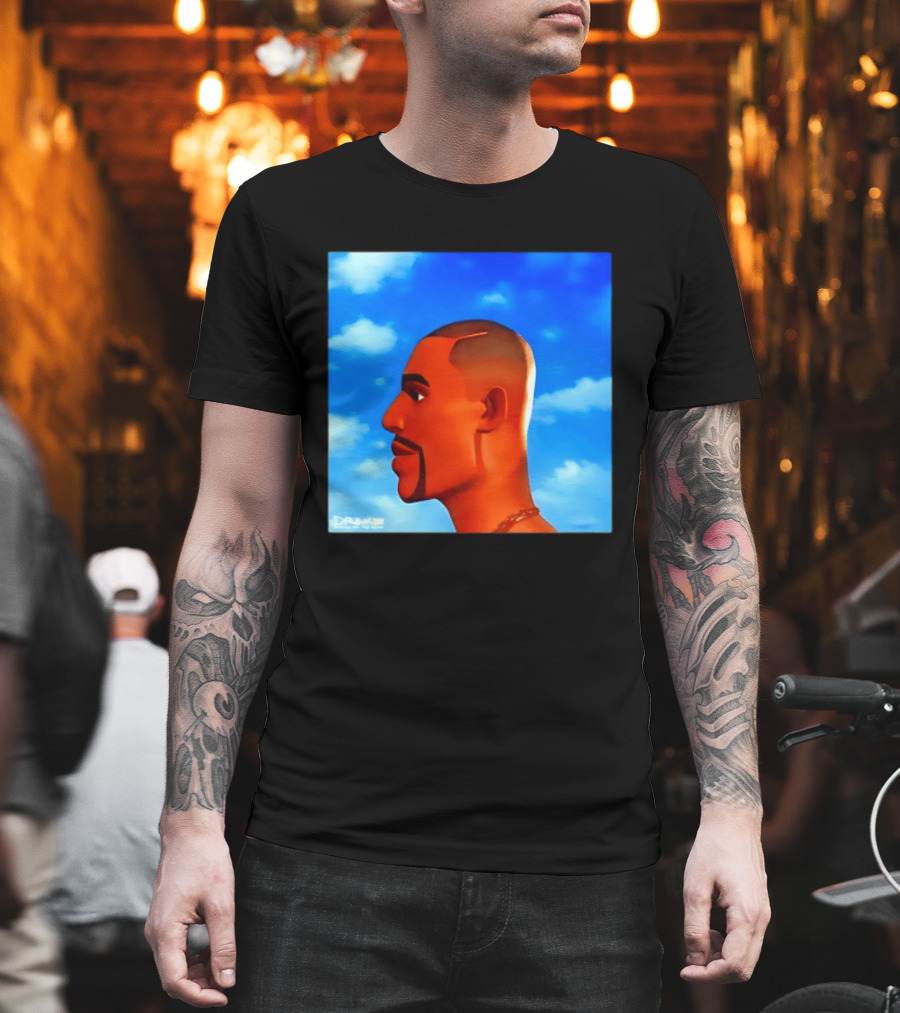 Drake For All The Dogs OVO Hip Hop Rap Album Sky Blue T-Shirt