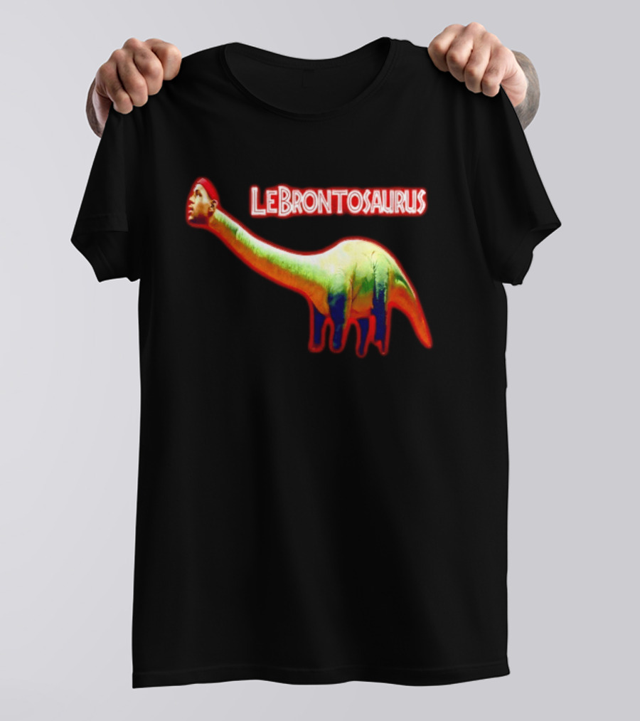 LeBrontosaurus Meme LeBron James Philadelphia 76ers T-Shirt