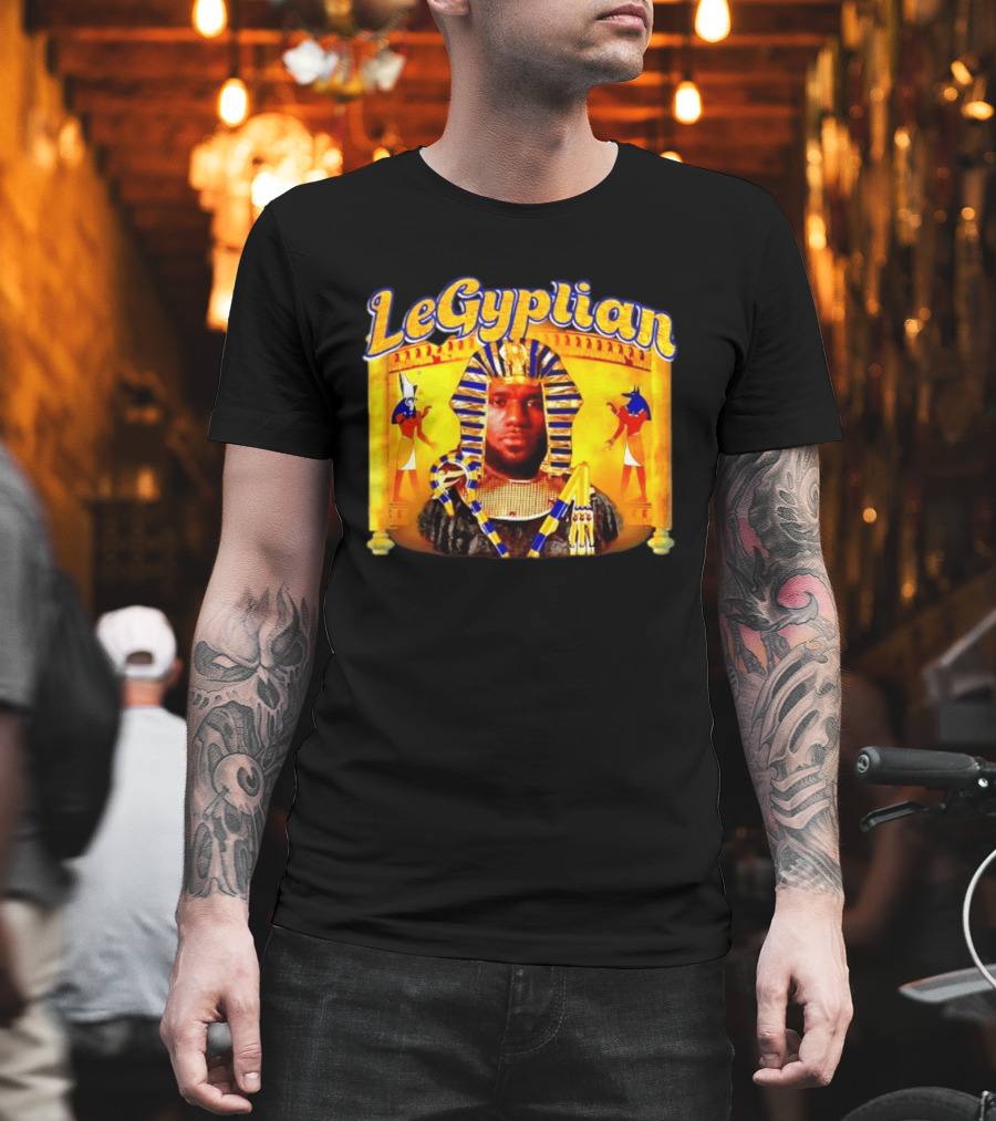LeBron James LeGyptian Philadelphia 76ers Basketball Meme T-Shirt