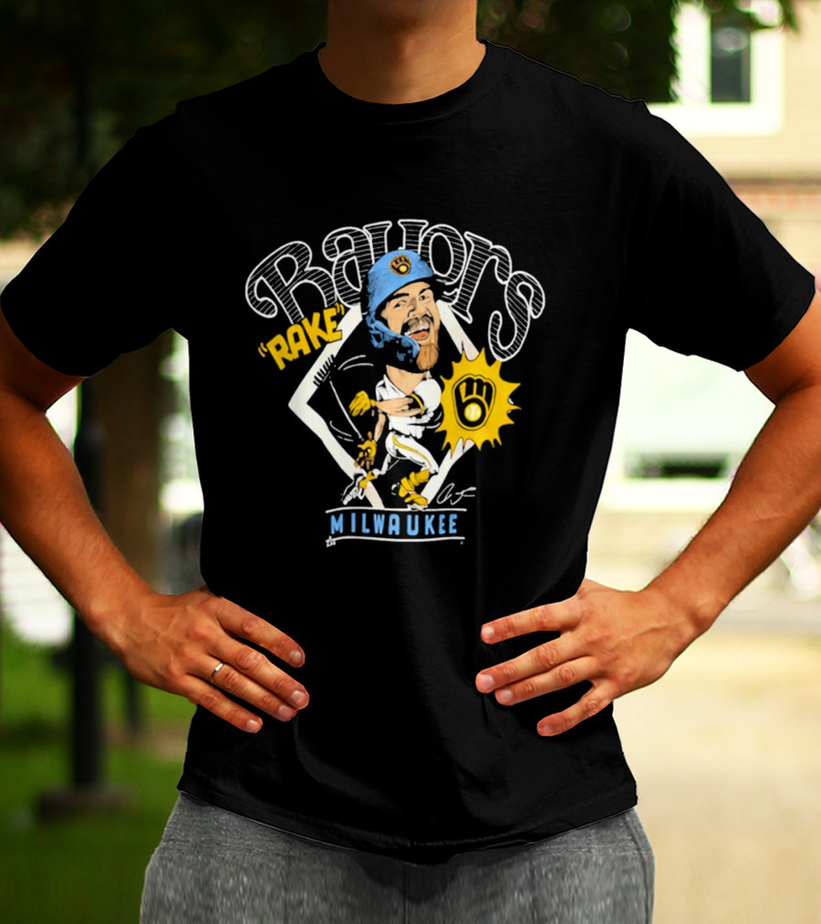 Milwaukee Bauers Rake Baseball Art 2026 T-Shirt