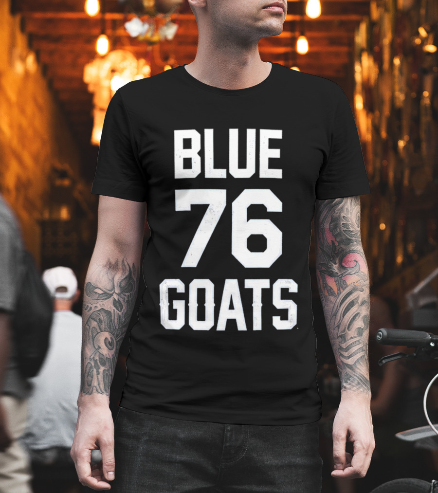 Philadelphia 76ers Blue 76 Goats T-Shirt