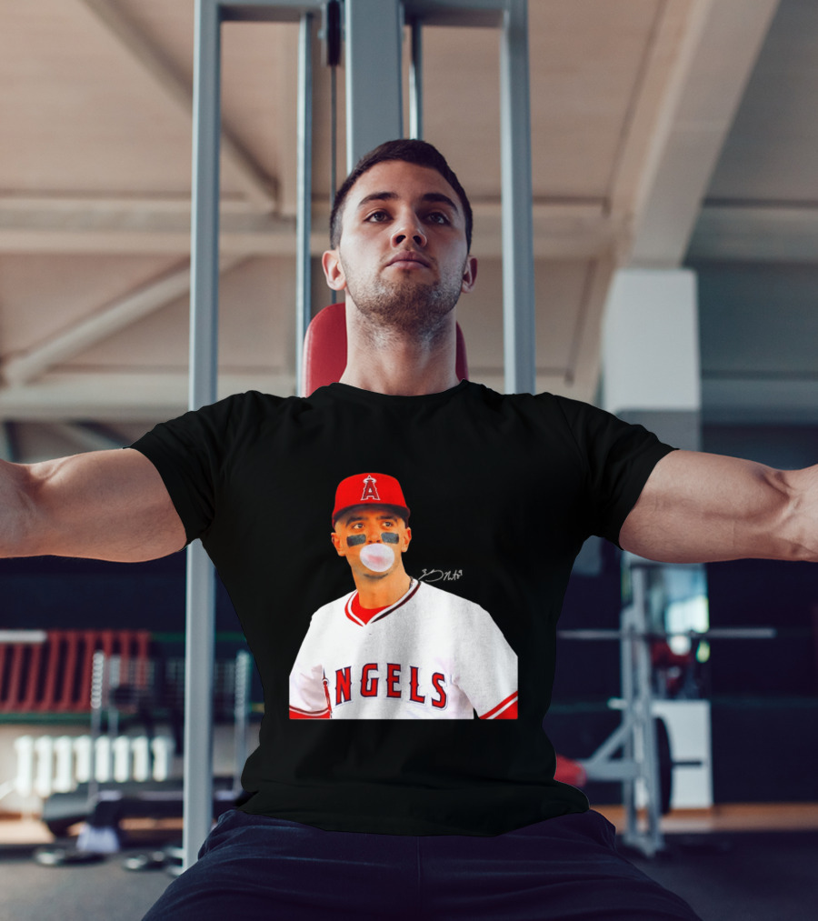 Zach Neto Los Angeles Angels 2026 MLB Season Bubblegum Moment T-Shirt