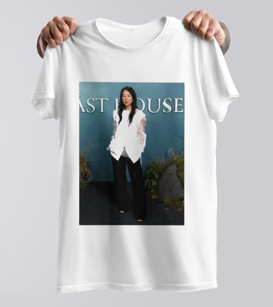 The Last House Fashion Greta Lee The Row T-Shirt