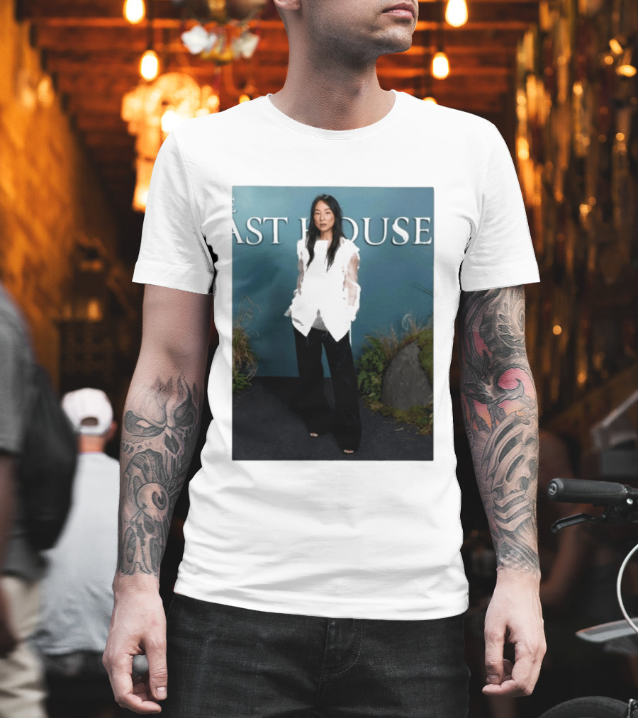 The Last House Fashion Greta Lee The Row T-Shirt