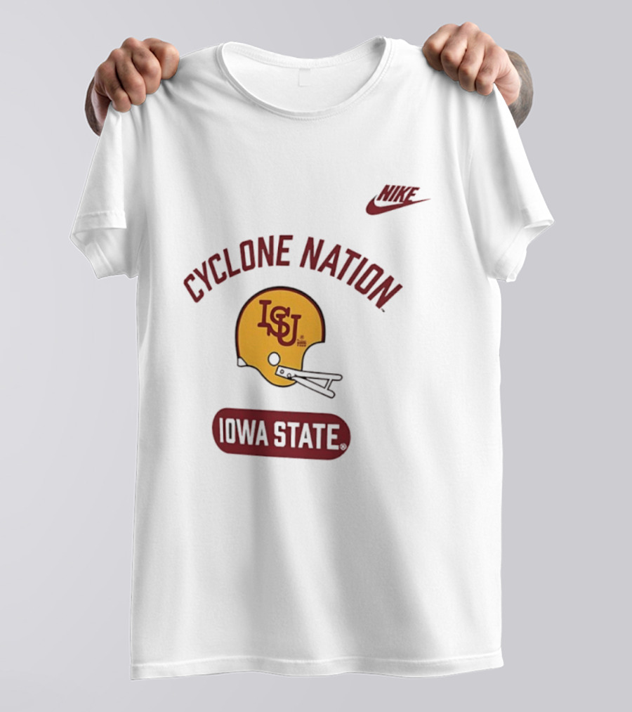 Cyclone Nation Iowa State ISU Football Nike T-Shirt
