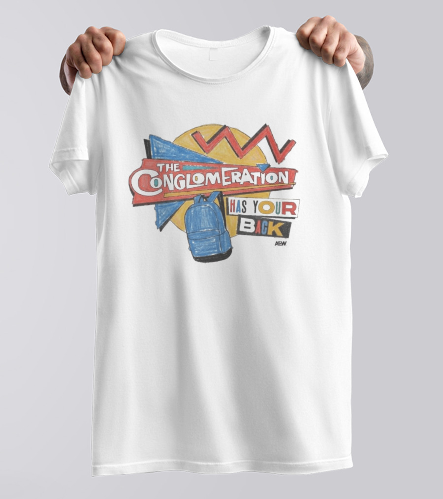 The Conglomeration Has Your Back Backpack T-Shirt