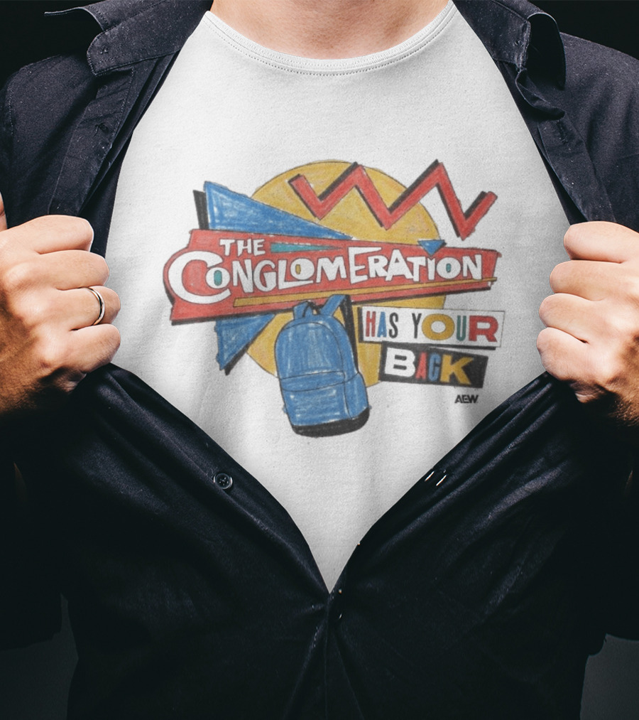 The Conglomeration Has Your Back Backpack T-Shirt