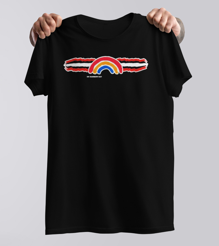 Browns UH Rainbow Day Bold Color Stripes T-Shirt