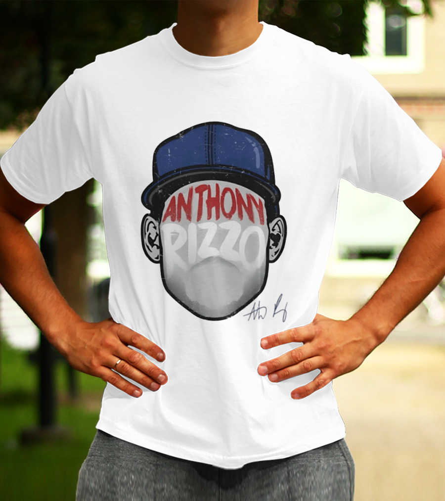 Anthony Rizzo Chicago Cubs Baseball Cap T-Shirt