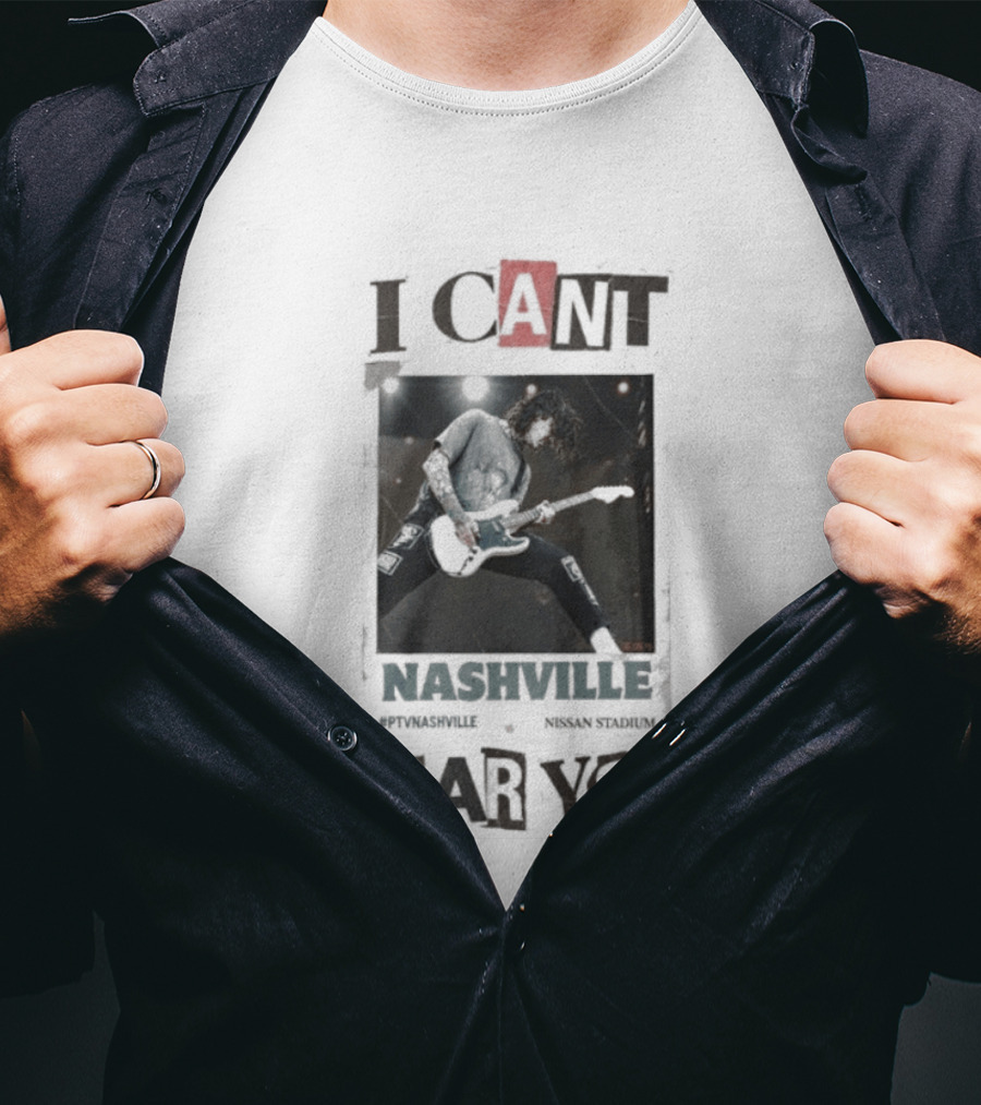 Pierce The Veil I Can't Hear You Nashville World Tour 2026 T-Shirt