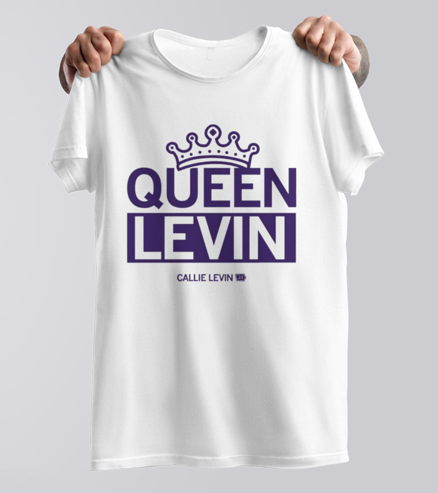 Queen Levin Callie Levin Iowa Hawkeyes Basketball Player T-Shirt