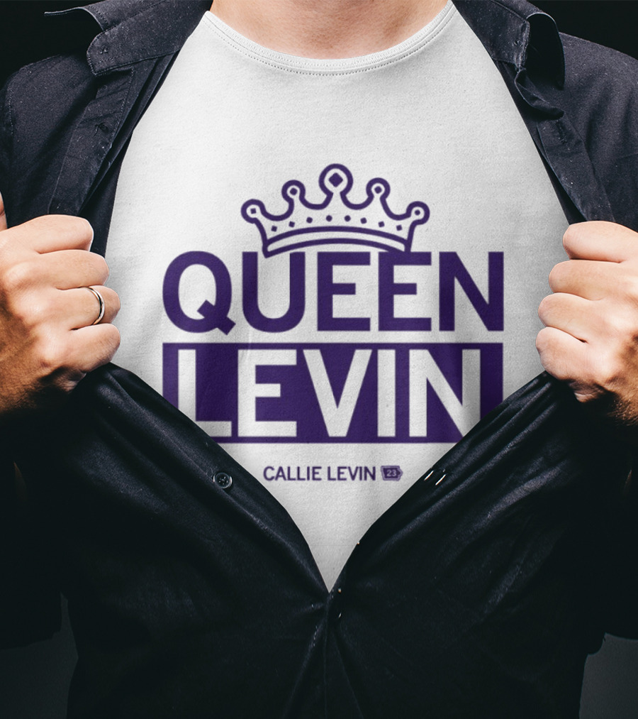 Queen Levin Callie Levin Iowa Hawkeyes Basketball Player T-Shirt