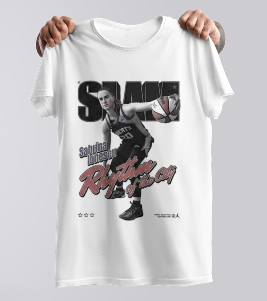 SLAM Sabrina Ionescu Rhythm Of The City T-Shirt