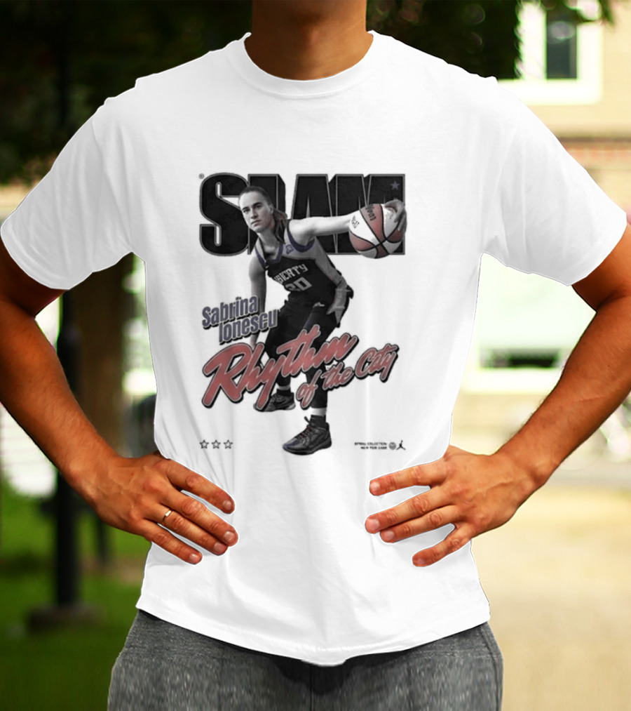 SLAM Sabrina Ionescu Rhythm Of The City T-Shirt