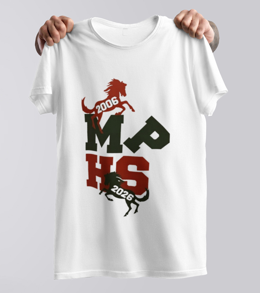 Morgan Park Mustangs MPHS 2006 2026 T-Shirt