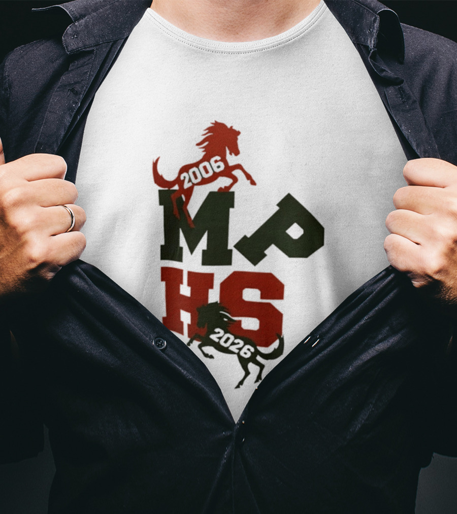 Morgan Park Mustangs MPHS 2006 2026 T-Shirt