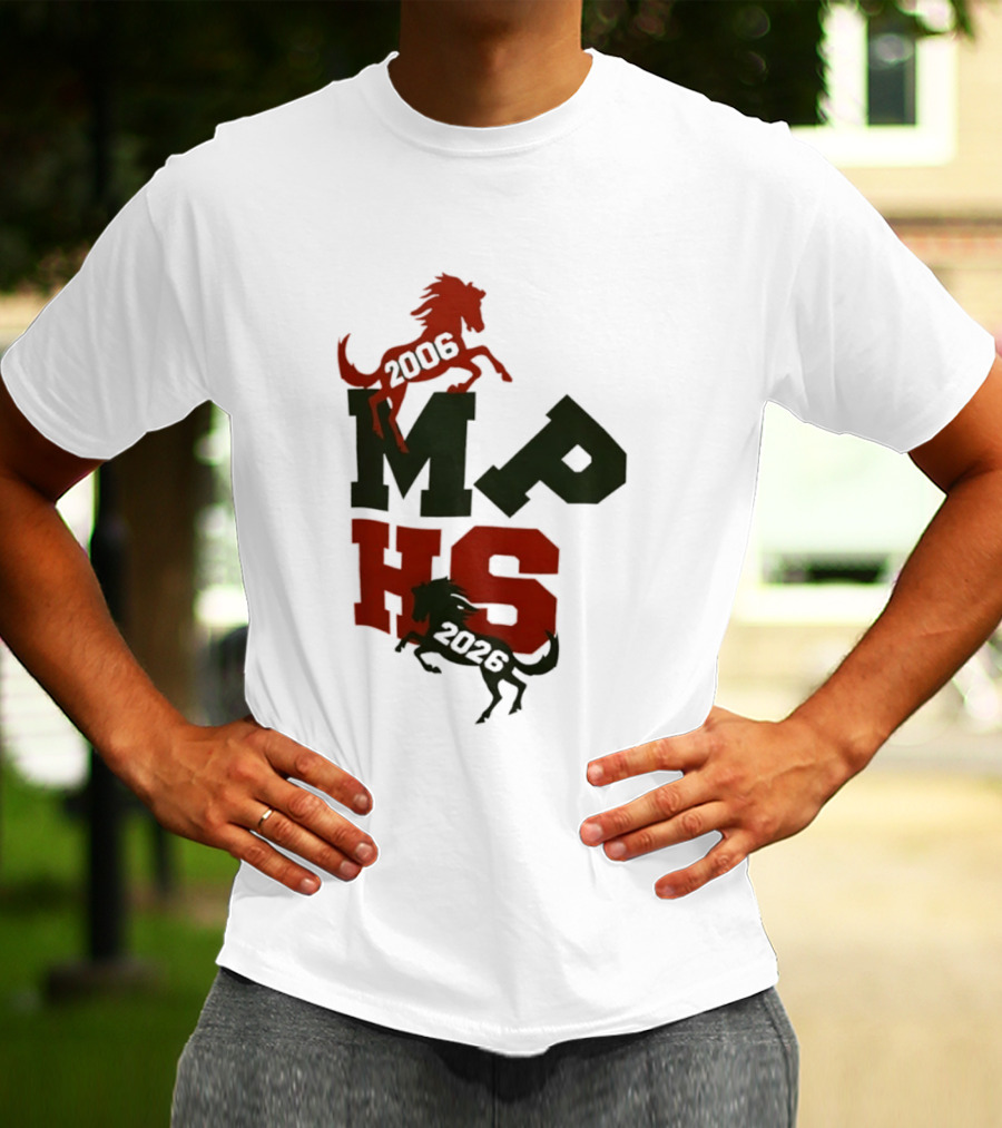 Morgan Park Mustangs MPHS 2006 2026 T-Shirt