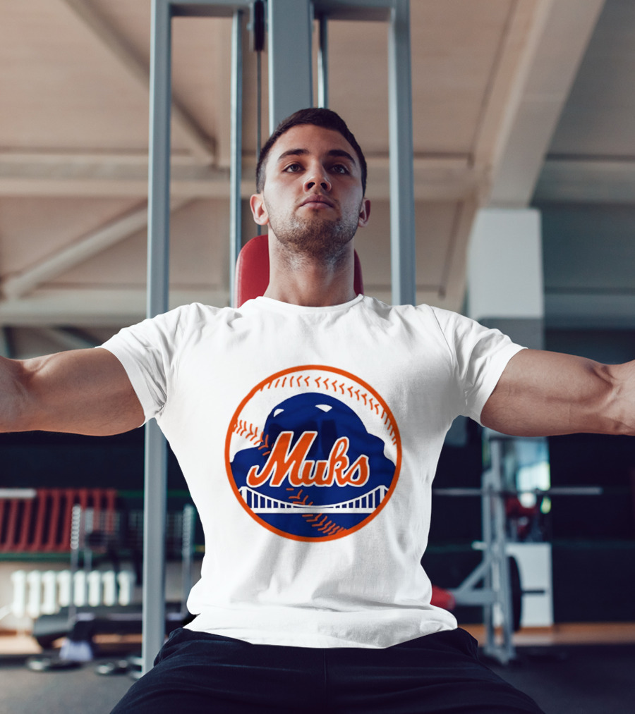 Muks New York Mets Baseball Team T-Shirt