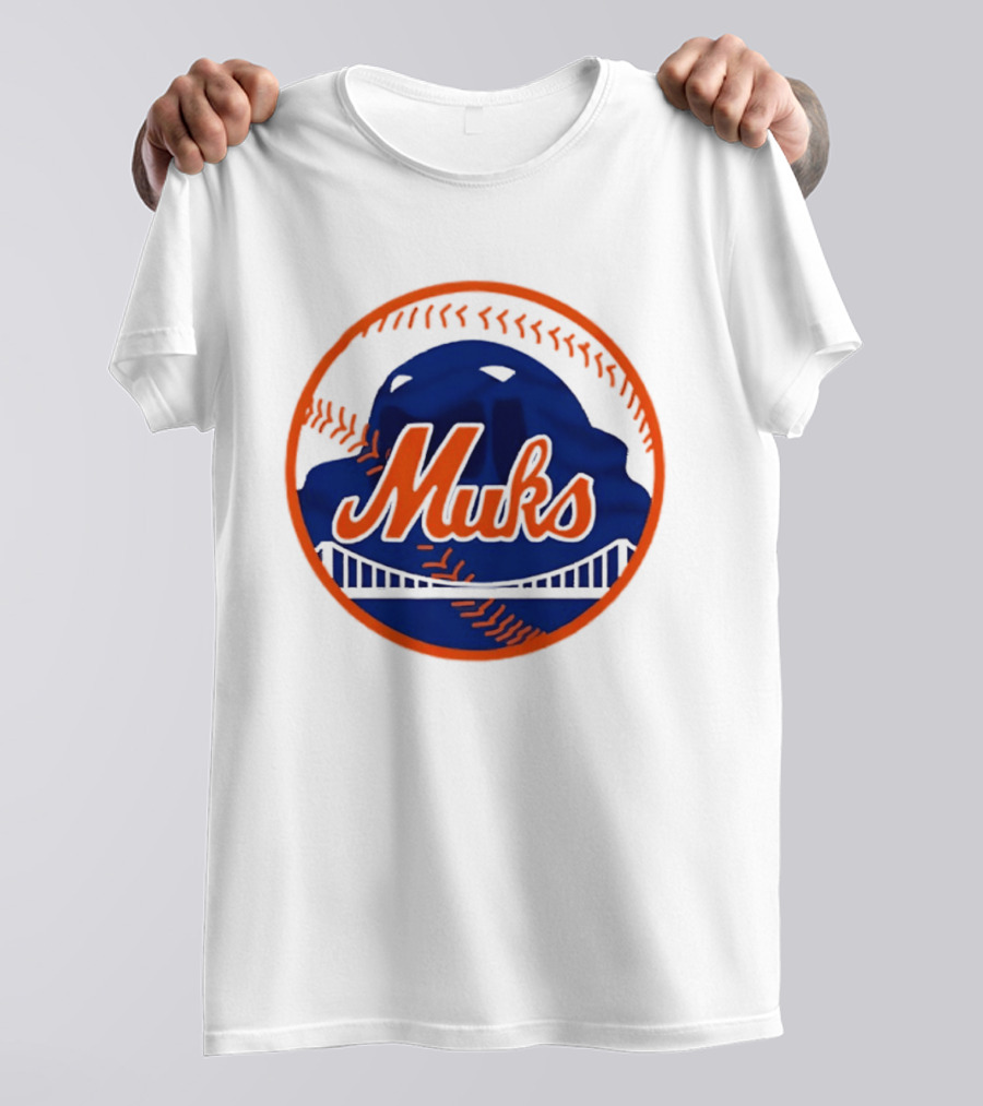 Muks New York Mets Baseball Team T-Shirt