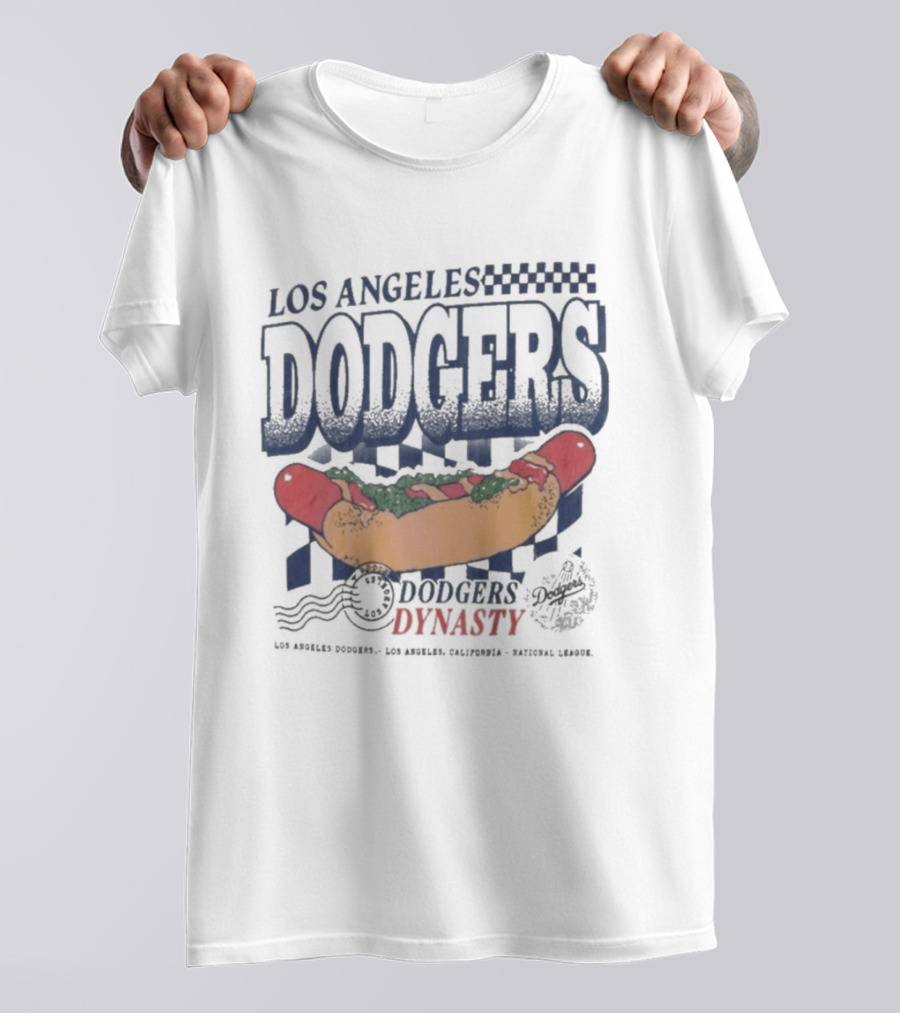 Los Angeles Dodgers Hot Dog Dynasty T-Shirt