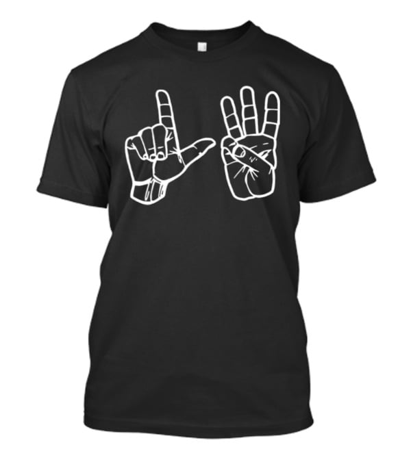 Atlanta Braves 2026 Deaf Awareness Night Baseball Hand Signal T-Shirt