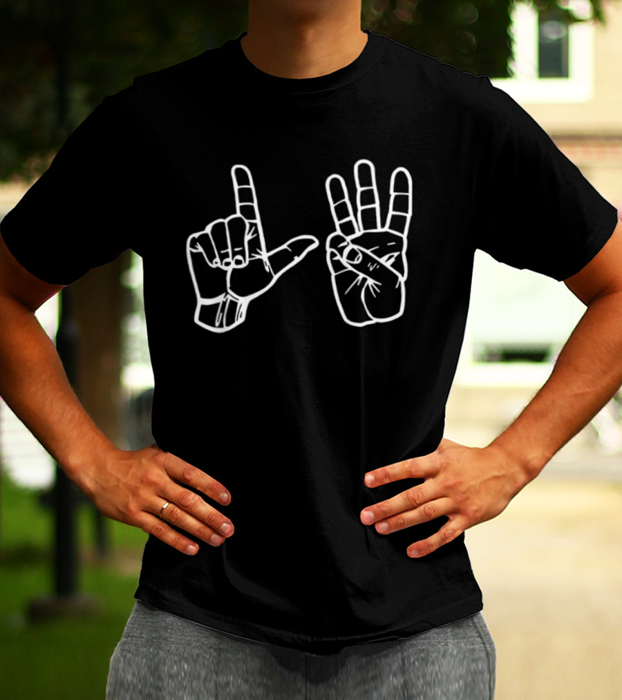 Atlanta Braves 2026 Deaf Awareness Night Baseball Hand Signal T-Shirt