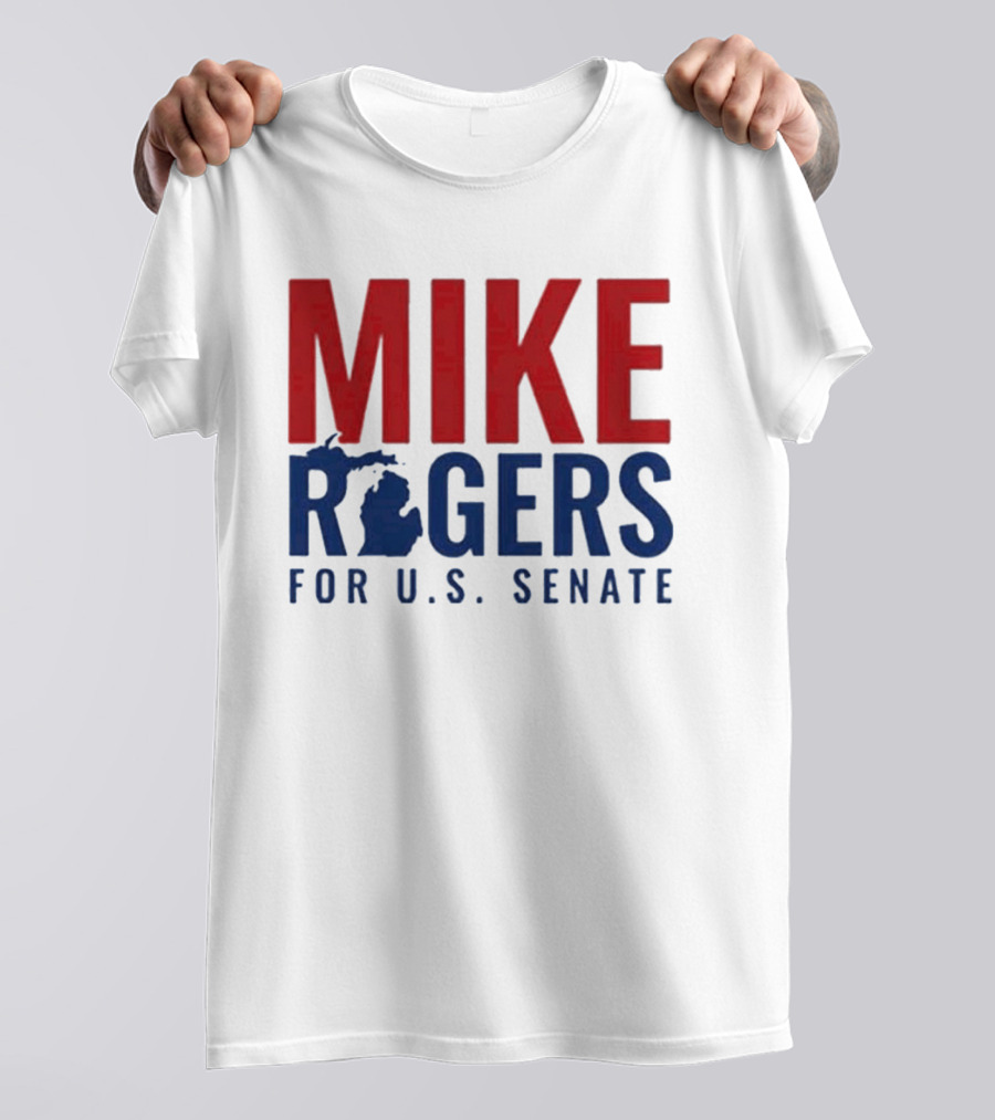 Mike Rogers Michigan For US Senate Election T-Shirt