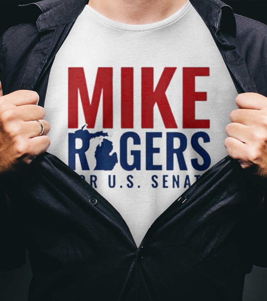 Mike Rogers Michigan For US Senate Election T-Shirt
