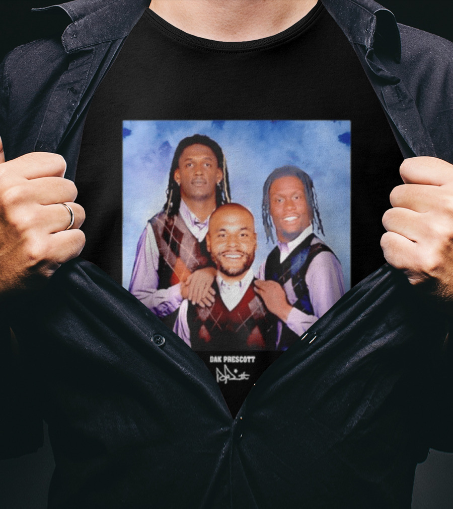 CeeDee Lamb Dak Prescott George Pickens Dallas Cowboys Pittsburgh Steelers Step Brothers T-Shirt