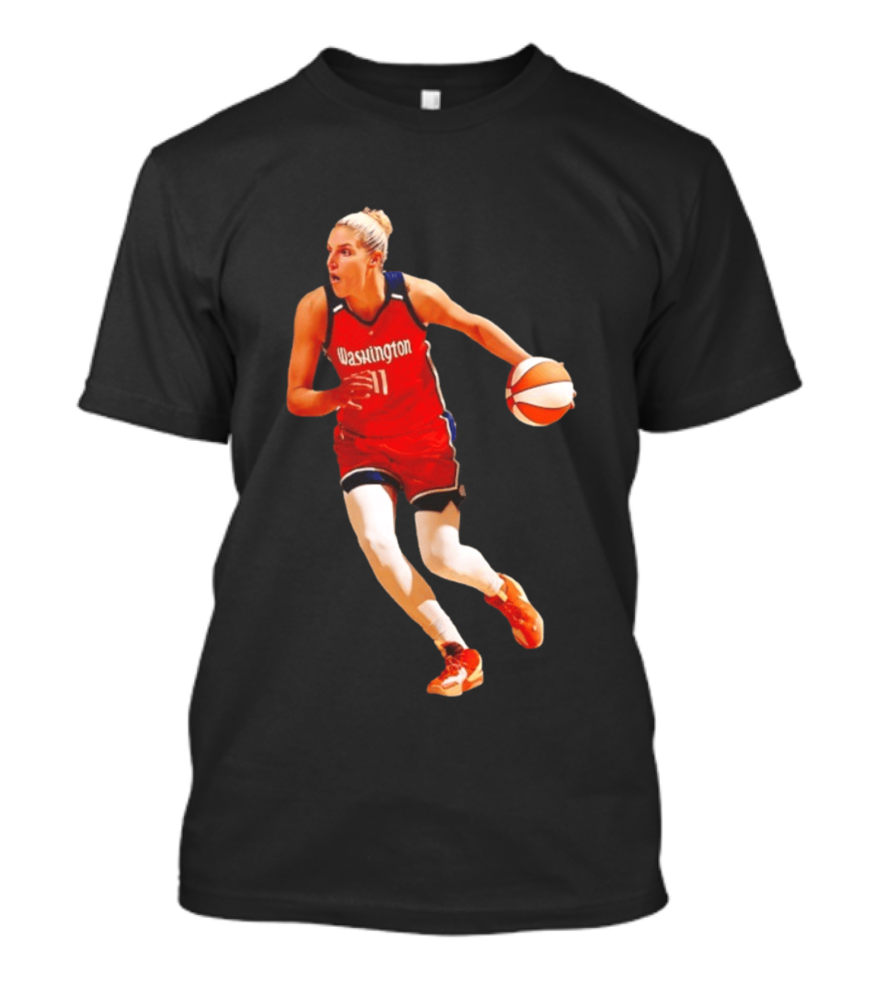 Elena Delle Donne Washington Mystics Basketball Hall Of Fame Player 11 T-Shirt