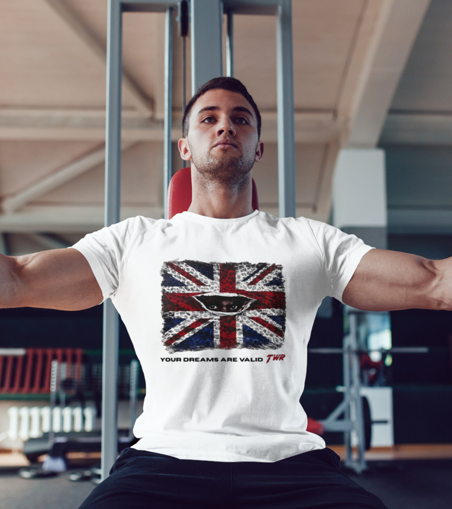 Your Dreams Are Valid TWR Union Jack Eyes T-Shirt