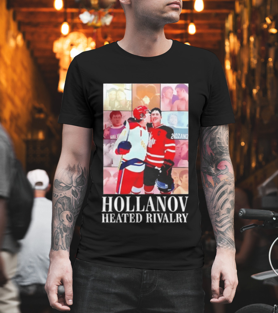Hollanov Heated Rivalry Hockey Romance 90210ando Walliam 993 T-Shirt
