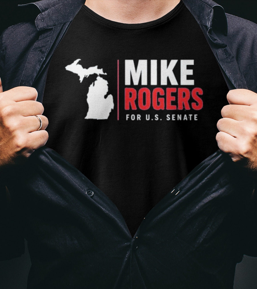 Mike Rogers For U.S. Senate Michigan Campaign T-Shirt