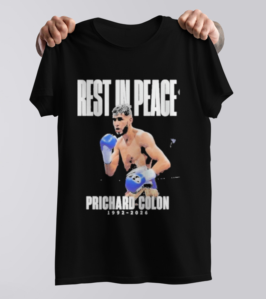 Rest In Peace Prichard Colon 1992 2026 Boxing Gloves T-Shirt