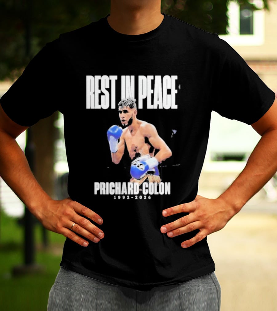 Rest In Peace Prichard Colon 1992 2026 Boxing Gloves T-Shirt