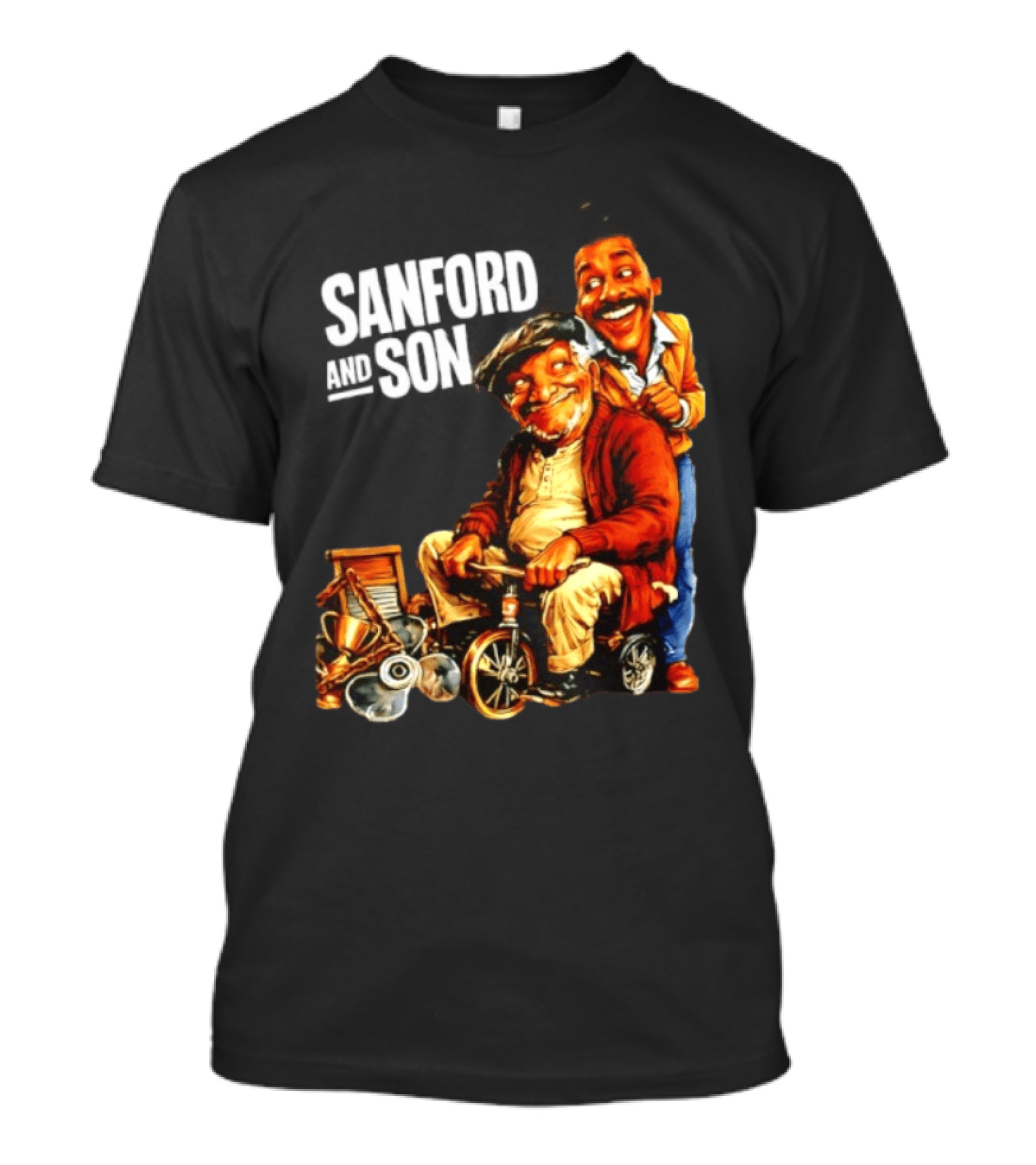 Sanford And Son Redd Foxx 70s Sitcom Classic Comedy T-Shirt