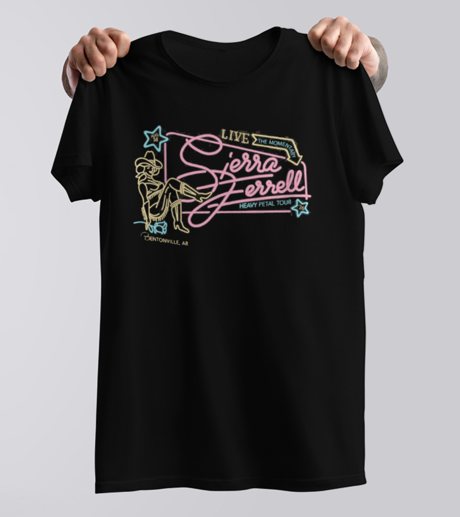 Bentonville AR Sierra Ferrell Long Time Coming Whippoorwill Tour 2026 T-Shirt