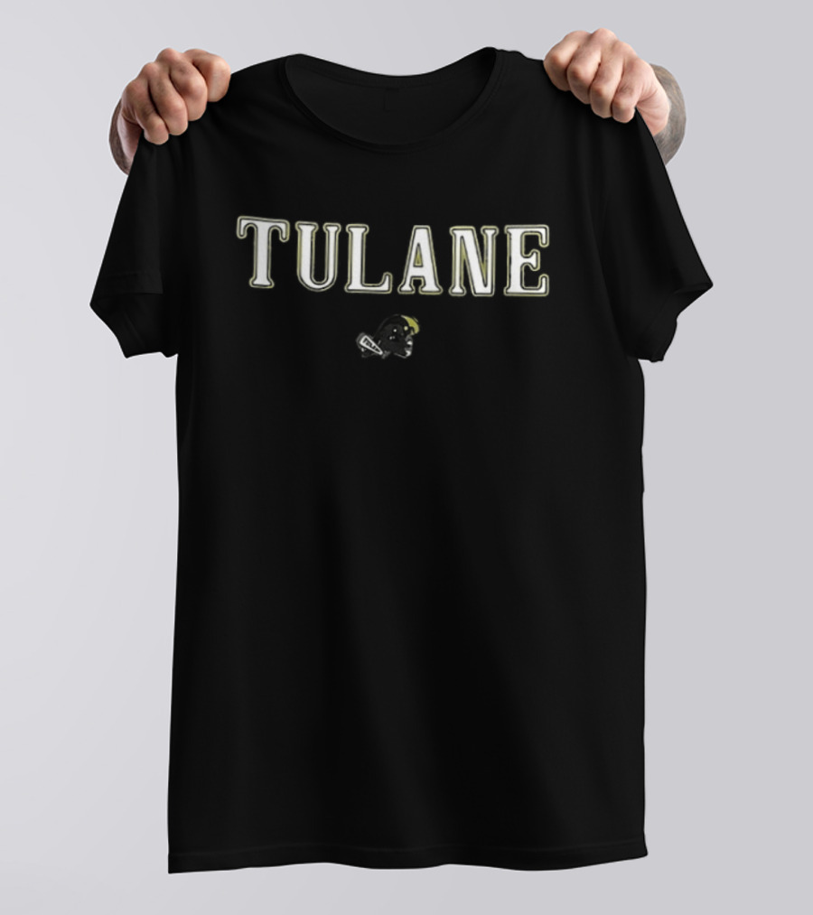 Tulane Green Wave Football 2026 Season Two Sided Tulane Wave T-Shirt