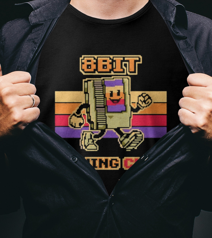 8 Bit Gaming Club Retro NES Video Games T-Shirt