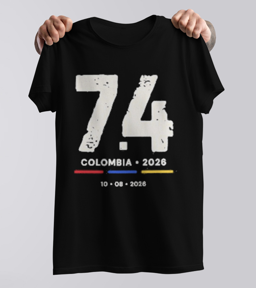 74 Colombia 2026 10 03 2026 T-Shirt