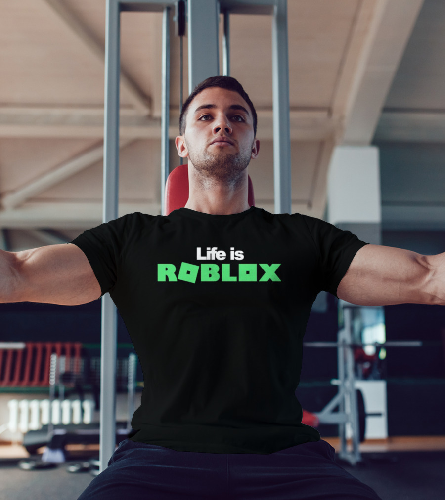 Life Is Roblox Gaming Meme DJ Akademiks T-Shirt
