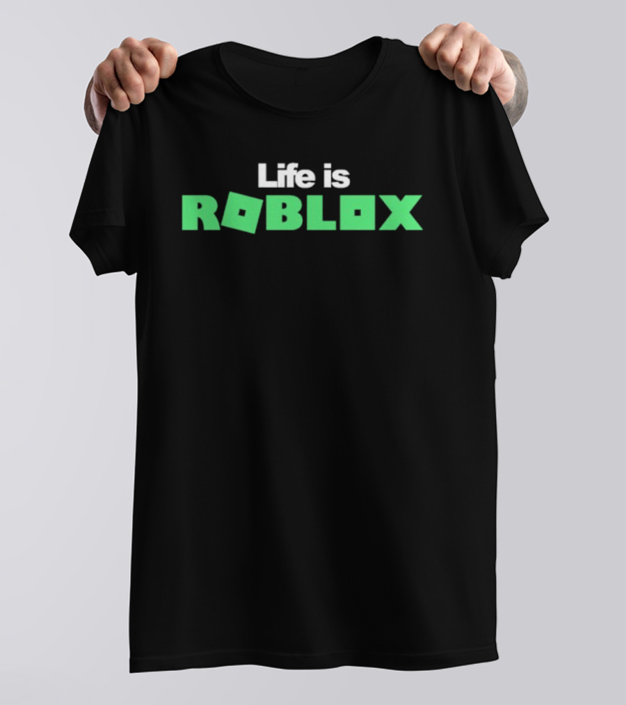 Life Is Roblox Gaming Meme DJ Akademiks T-Shirt